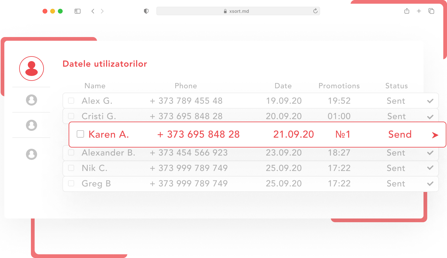 Colectarea datelor de utilizator